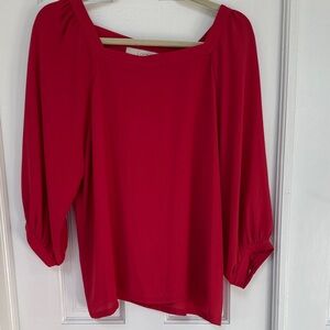 Elegant Dark Coral Women's Top